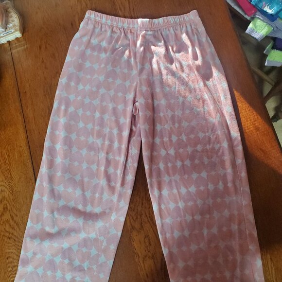 Girls Carter hearts pj pants - Picture 1 of 3